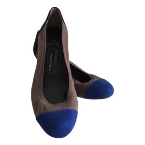 🪻BOGO🪻 DANA BUCHMAN Deelyah‎ Blue Gray Black Colorblock Pumps Size 9 M